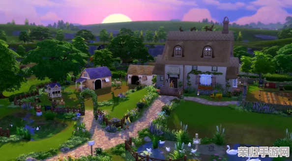 探索《模拟人生4》：从田园牧歌到都市繁华，哪座小镇能完美诠释你的梦想生活？