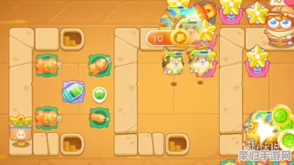 《保卫萝卜4》法老秘境终极挑战：第45关智慧布局与强力炮塔组合攻略，助你轻松击退古埃及威胁！