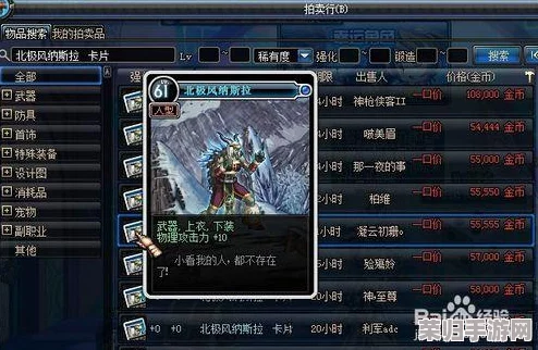 深度指南：如何在DNF拍卖行高效搜索心仪装扮！