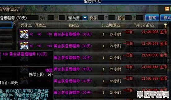 DNF终极增幅强化攻略：名望值飙升必备表格指南