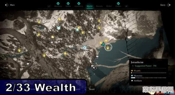 《刺客信条：英灵殿》全地图大型鱼类垂钓秘境，一网打尽珍稀鱼种攻略！