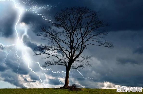 大雷擦大阻：在自然界中，强烈的雷电与高耸的障碍物之间的相互作用揭示了能量释放与环境影响的重要关系