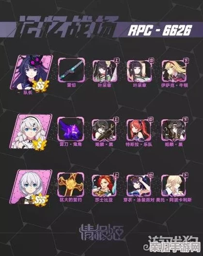 崩坏3记忆战场顶尖阵容布局与实战策略全剖析：最新搭配技巧，制胜秘籍一网打尽